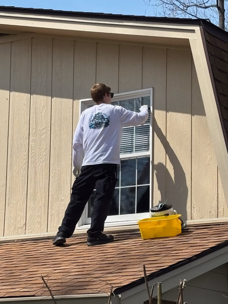 Second Story Window cleaning in Jonesborough TN